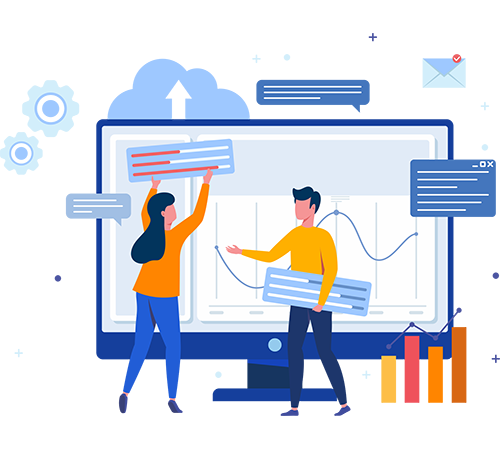 No-code programming illustration