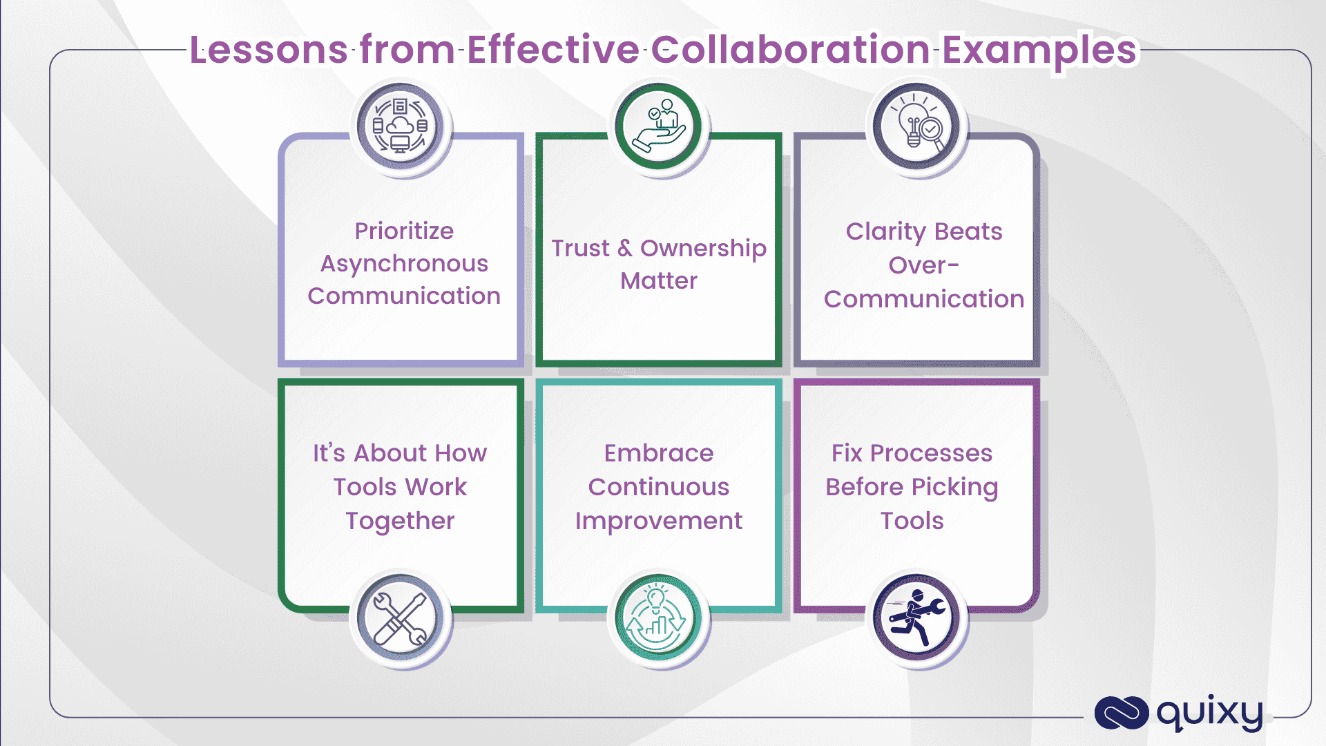 Lessons from Effective Collaboration Examples