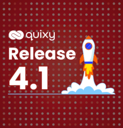 Quixy Product Release 4.1